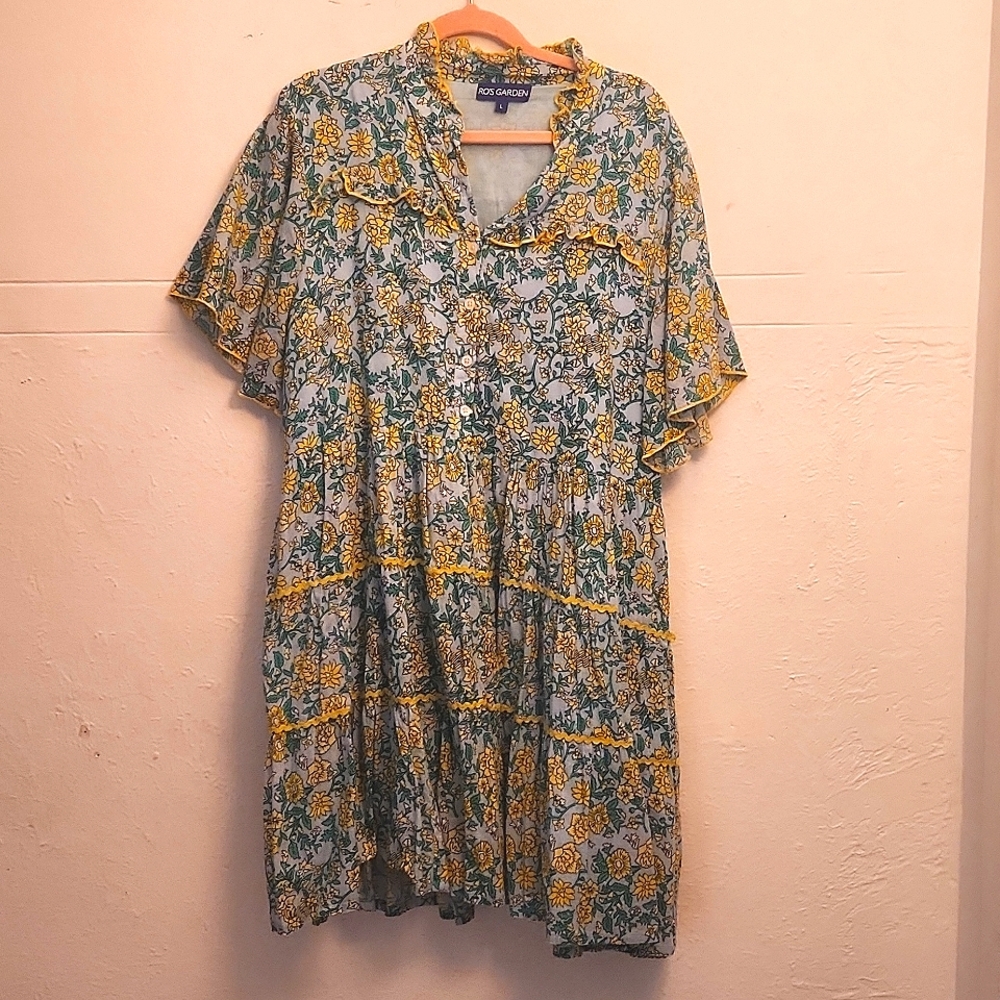 Ro's Garden Mini Cotton Dress